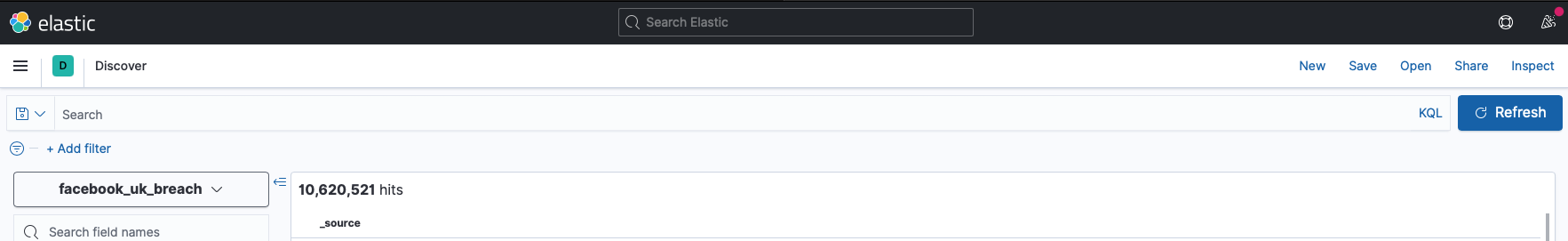 Elasticsearch Data Breach Analysis: Searching 500M Records — image 1